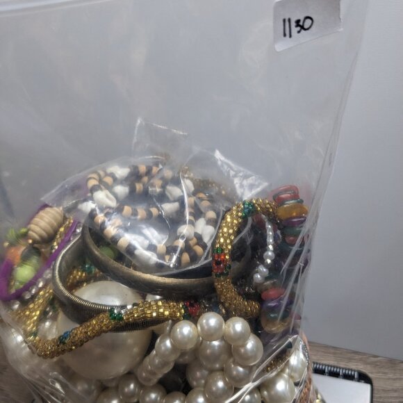 Source Unknown Jewelry - Jewelry Lot 4+ lbs 1130 Wearable Sellable Mystery Lot Free Shipping
